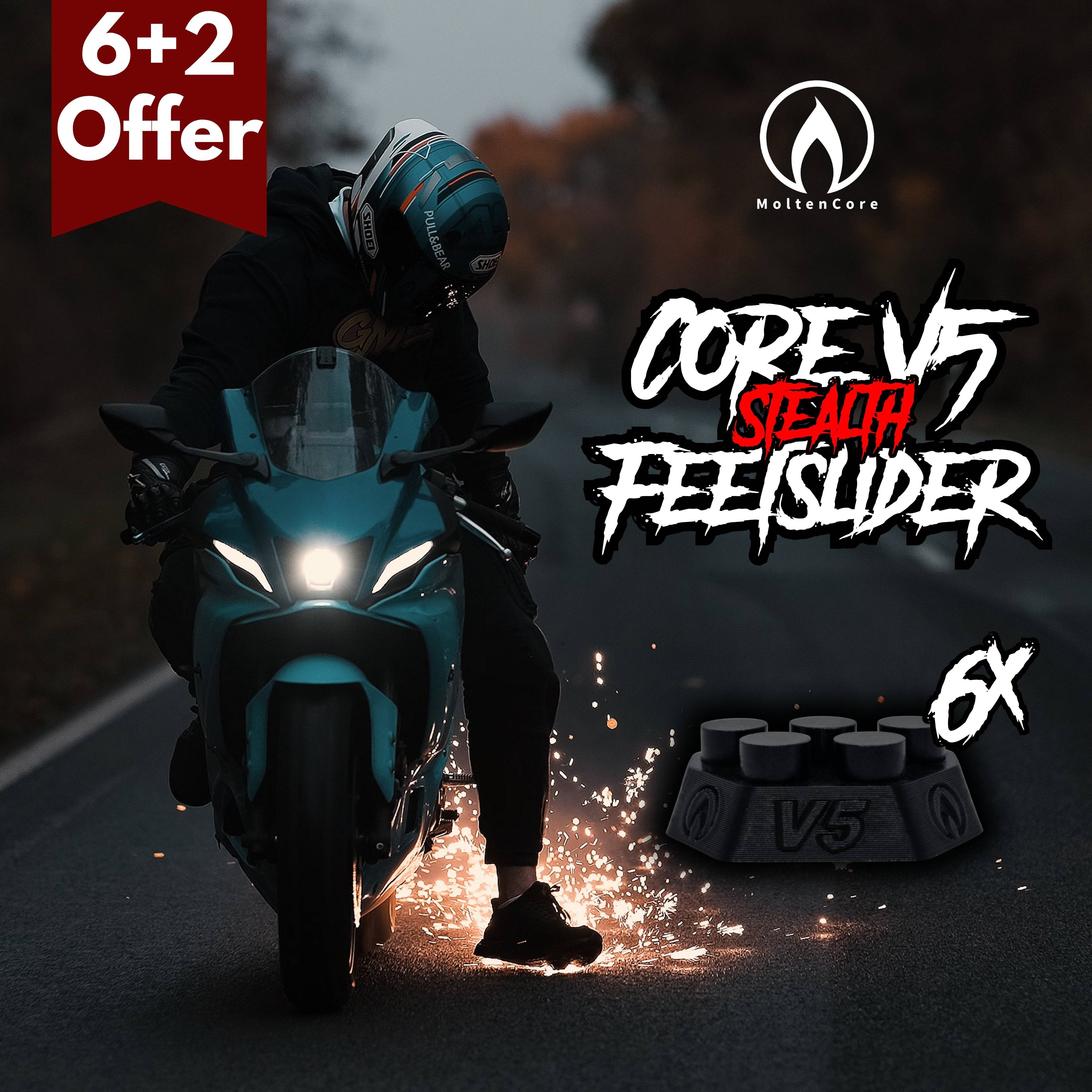 CoreV5 Stealth Feetslider