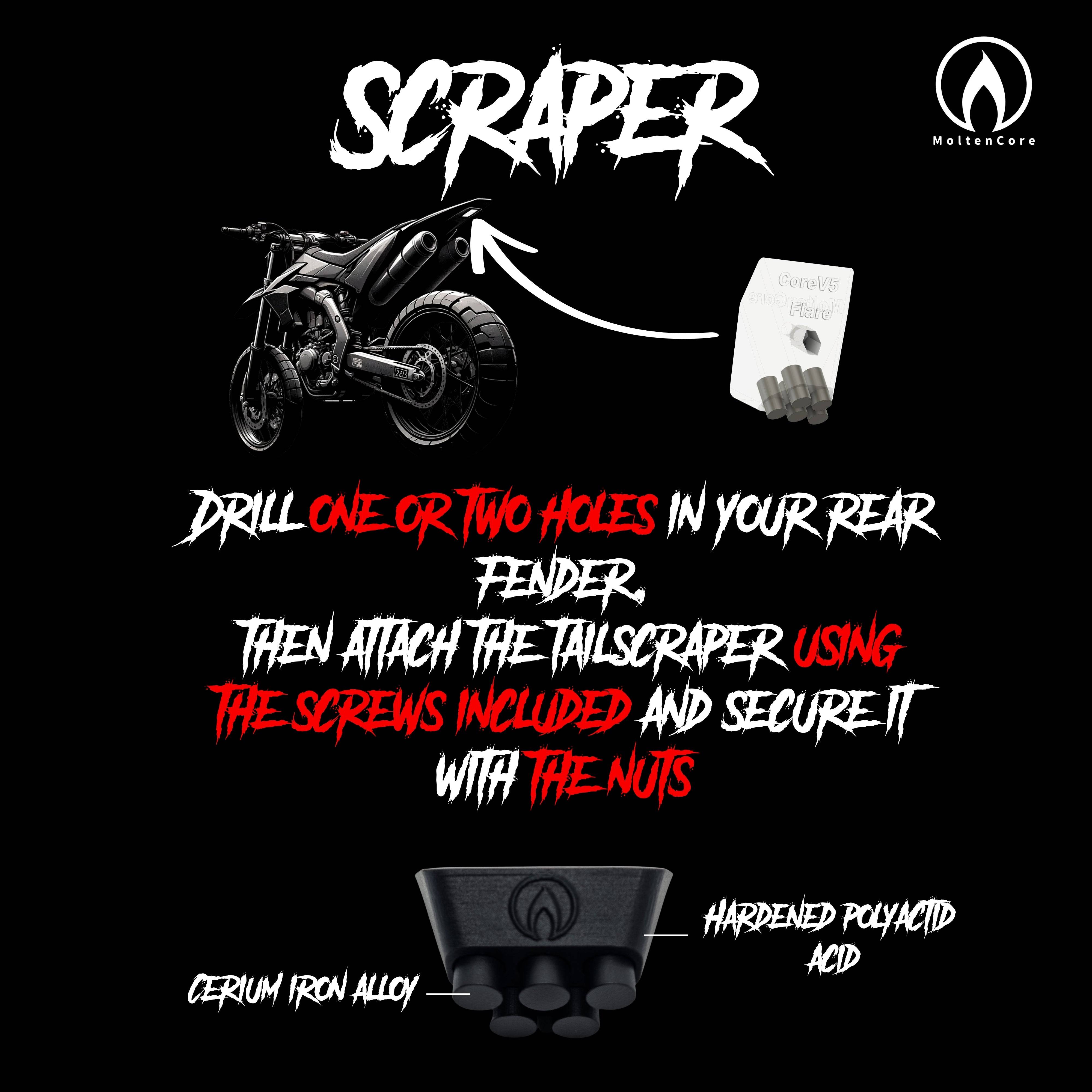 FlareV5 TailScraper installation instructions graphic