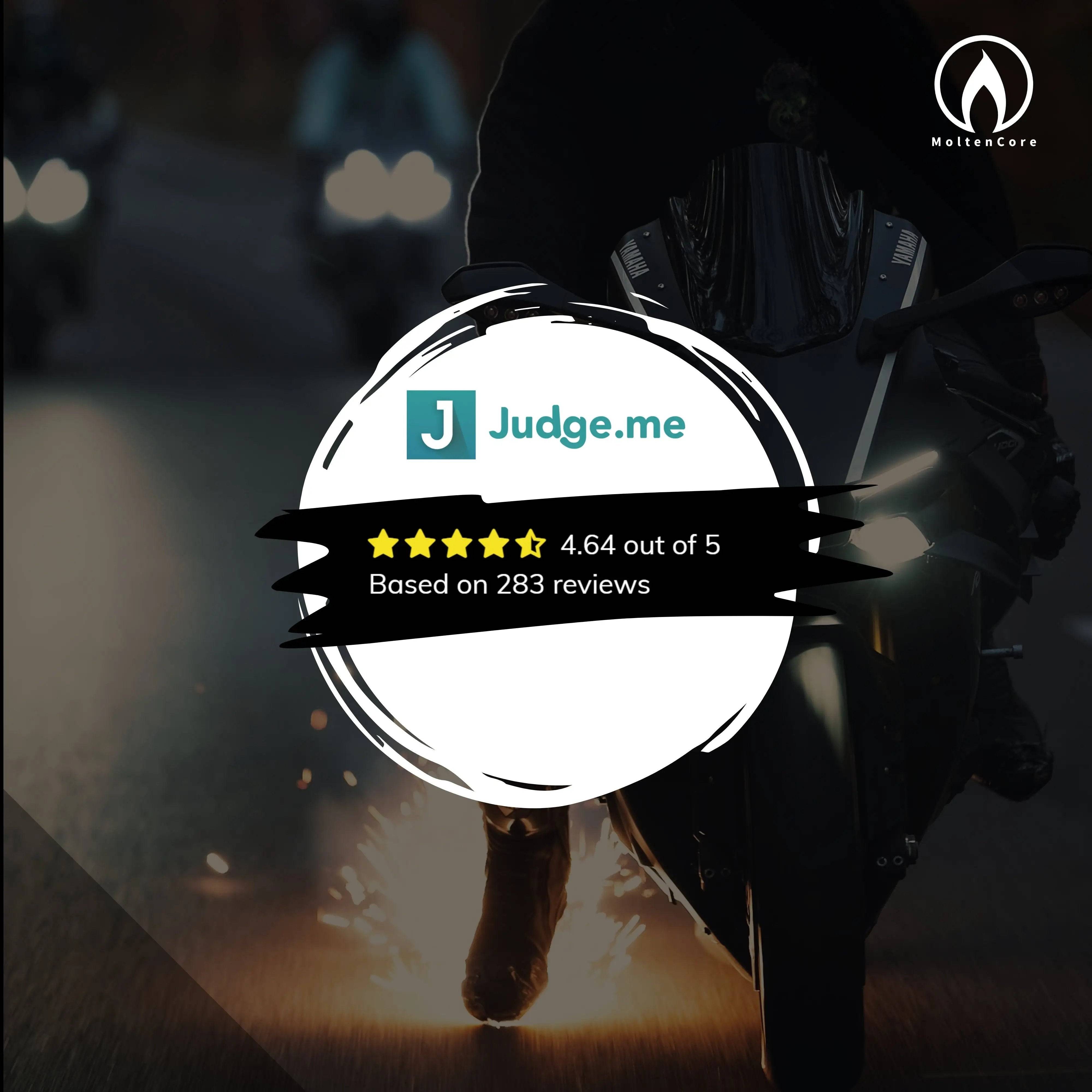 Judge.me rating for CoreV5 Feetslider