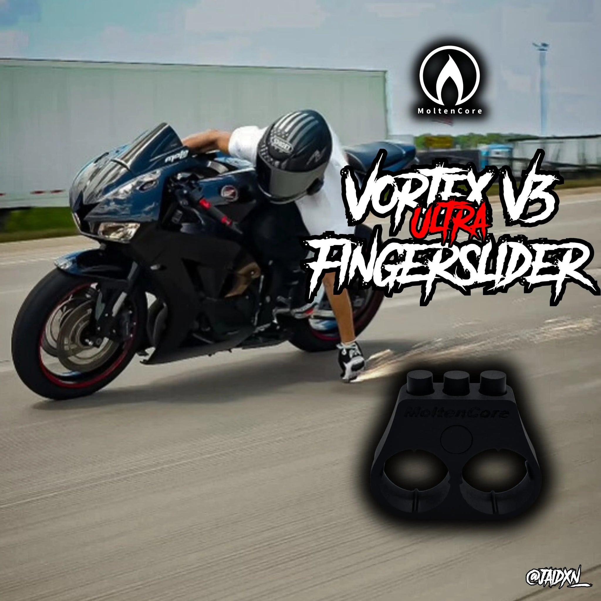Vortex V3 Finger Sliders - Ignite the Streets with Sparks